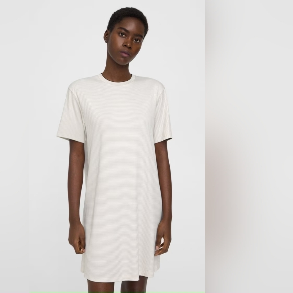 Perfect T-Shirt Dress in Cotton Blend Jersey. Women's Size M